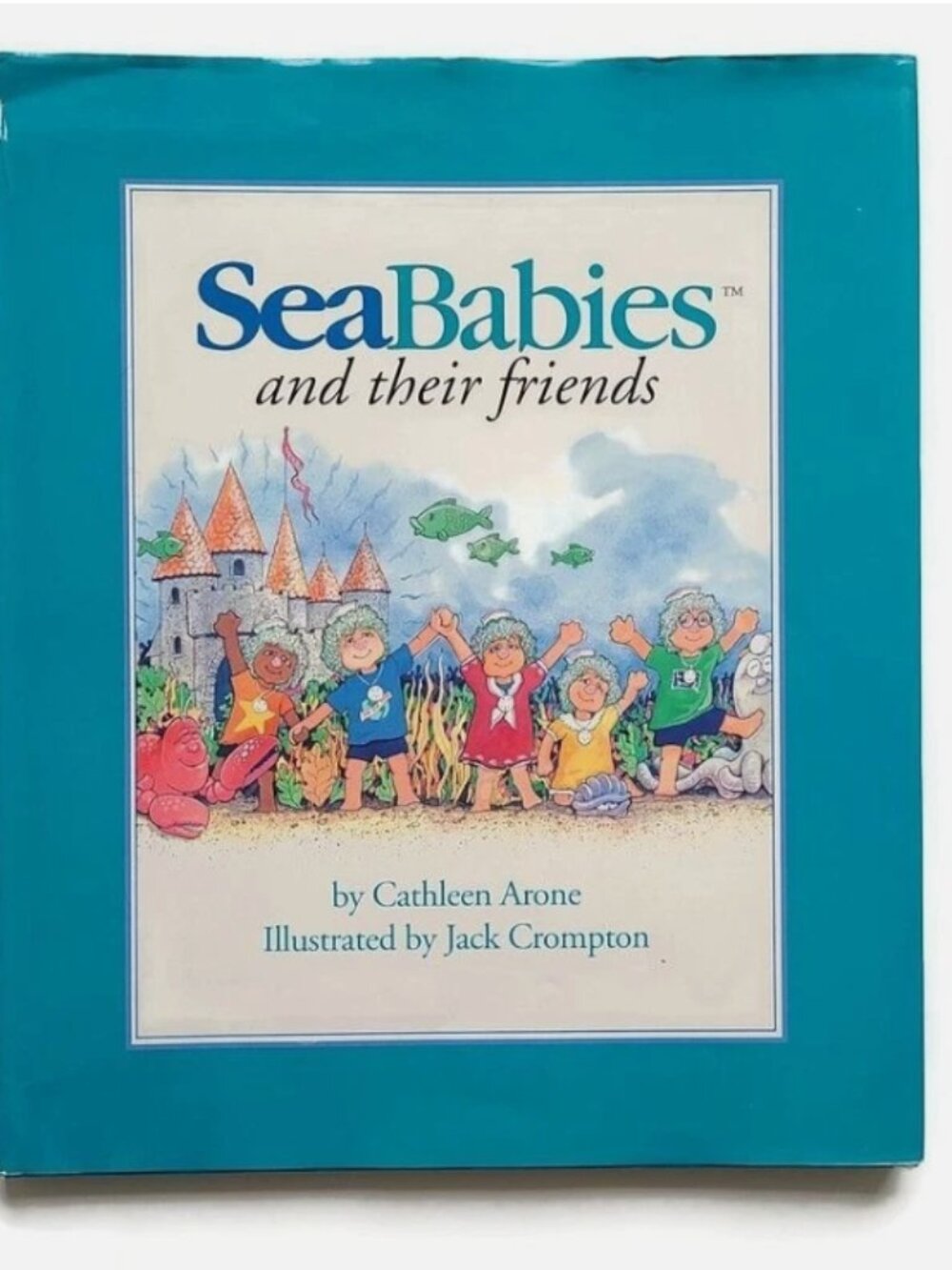5/$15 Kids Book Seababies and their Friends Arone HCDJ 1996 Ecology Environment